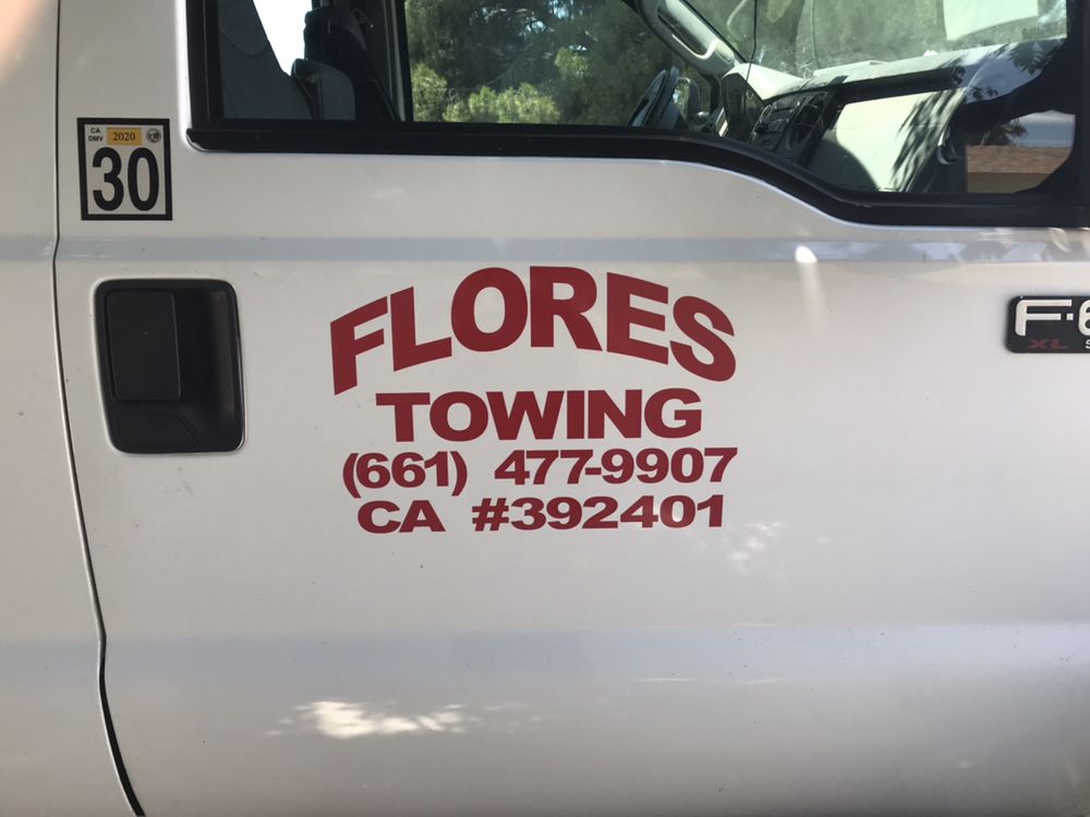 FLORES TOWING Updated September 2024 Bakersfield, California Towing Phone Number Yelp