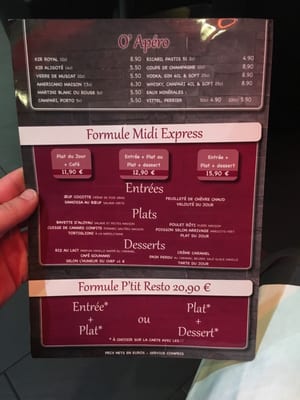 Menu photo 2 O P'tit Resto Suresnes, 92