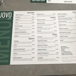 Menu August 2018