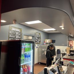 Counter view