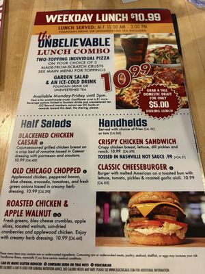 Menu photo 1 Old Chicago Pizza + Taproom Hays, KS