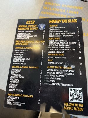 Menu photo 2 Joe's Garage Clarksville, TN