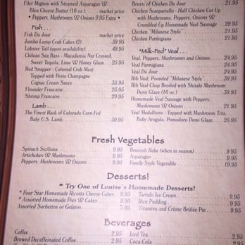 Chef Vola's - Menu page - Italian Near Me - Atlantic City, New Jersey