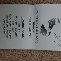 Tapleys Hill Fish Shop - great food