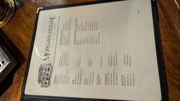 Menu photo 6 Morgan House Lee, MA