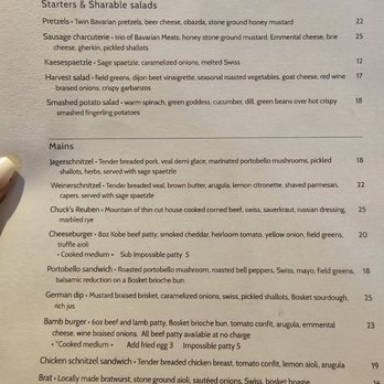 Colchuck's - Menu - German Near Me - Leavenworth, Washington