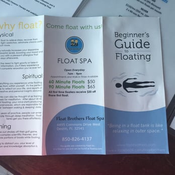 Float Brothers Float Spa - Float Spa Near Me - Destin, Florida