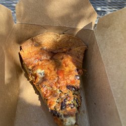 New Moon Bakery and Cafe - Southwest quiche with tortilla crust