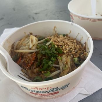 Thai Test Kitchen - Pad Thai with Vegetables - Noodles Near Me - San Diego, California Thai Test Kitchen - Pad Thai with Vegetables - Noodles Near Me - San Diego, California