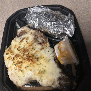 LongHorn Steakhouse - Parmesan Cheese Crust  Outlaw Ribeye - Steakhouses Near Me - East Point, Georgia