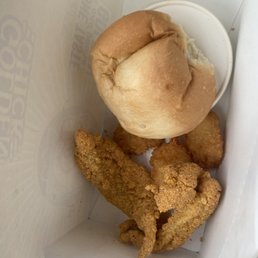 Fish Catfish & Shrimp Combo - almost $13 for this mess