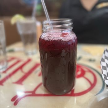 Aguachiles - Hibiscus (Agua de Jamaica) - Seafood Near Me - San Antonio, Texas