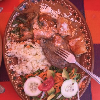 Sazon Mexicano - Plato Mexicano (large mix plate). - Mexican Near Me - Chapala, JAL