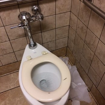 Safeway - Men's bathroom at Safeway. Check out the toilet seat. Dirty, dirty place. Yuk! - Grocery Near Me - Fremont, California
