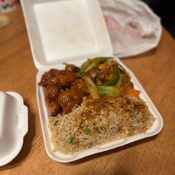Star Express - 1 combo 3 items~ Fried Rice, Orange Chicken, Spicy Chicken - Chinese Near Me - National City, California Star Express - 1 combo 3 items~ Fried Rice, Orange Chicken, Spicy Chicken - Chinese Near Me - National City, California