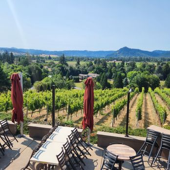 Cooper Ridge Vineyard - Part of the view - Wineries Near Me - Roseburg, Oregon Cooper Ridge Vineyard - Part of the view - Wineries Near Me - Roseburg, Oregon