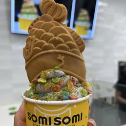 Ube Soft Serve