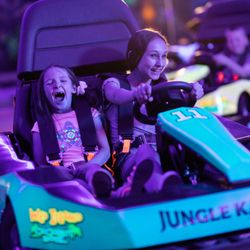 Coconut Bowl at Wild Island - Jungle Kart side x side fun!