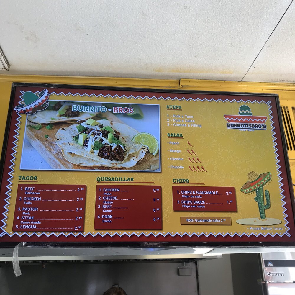 Burritos Bro's - Tex-Mex Near Me - Arlington, Virginia