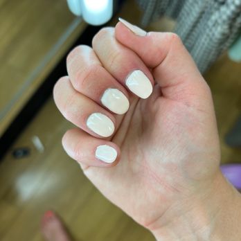 BBM Nail Lounge - This is after I filed away the jaggedness. - Nail Salons Near Me - Reno, Nevada