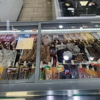 La Michoacana Azteca - a display of mexican sweets - Ice Cream & Frozen Yogurt Near Me - Midlothian, Illinois