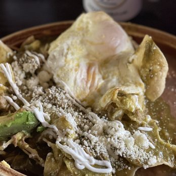 Wake Up Café - Chillaquillas with Chili-verde - Breakfast & Brunch Near Me - Bakersfield, California Wake Up Café - Chillaquillas with Chili-verde - Breakfast & Brunch Near Me - Bakersfield, California