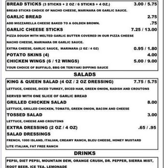 Pizza King - the menu of the restaurant - Pizza Near Me - Crawfordsville, Indiana Pizza King - the menu of the restaurant - Pizza Near Me - Crawfordsville, Indiana