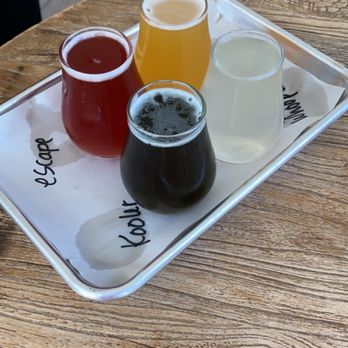 Tin Barn Brewing - Flight - Breweries Near Me - Dundee, New York