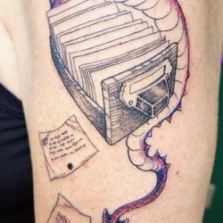 Eternal Tattoos - Closer look of full in its wonderful color