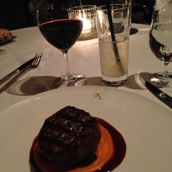 Canlis - Juicy filet mignon served medium - New American Near Me - Seattle, Washington Canlis - Juicy filet mignon served medium - New American Near Me - Seattle, Washington