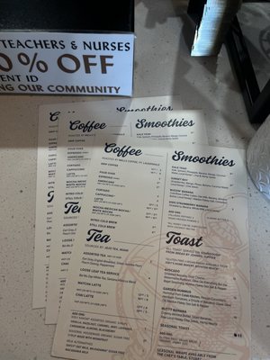Menu photo 1 Gilbert's Coffee Bar - Sunset Bay Stuart, FL