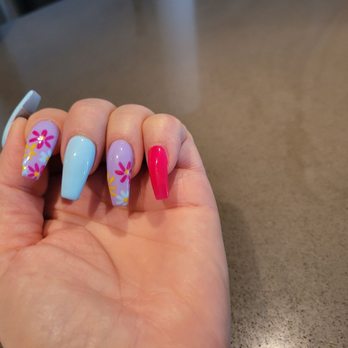 Megan's Nails Salon - It was my first time at this nail salon, and I showed Helen a photo of how I wanted my nails done, and she replicated it perfectly! - Nail Salons Near Me - Hayward, California