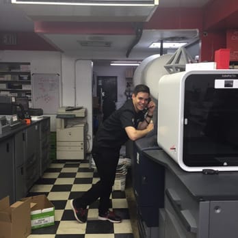 Park Slope Copy Plus - Our GM Jamie on our high speed full color digital press. 1200 DPI and ready to work for you! - Printing Services Near Me - Brooklyn, New York Park Slope Copy Plus - Our GM Jamie on our high speed full color digital press. 1200 DPI and ready to work for you! - Printing Services Near Me - Brooklyn, New York