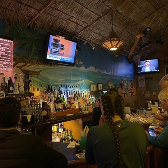 Luau Larry's - people sitting at the bar - New American Near Me - Avalon, California