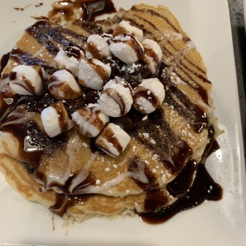 Our Brunch Spot - S'mores pancake - Breakfast & Brunch Near Me - Keller, Texas Our Brunch Spot - S'mores pancake - Breakfast & Brunch Near Me - Keller, Texas