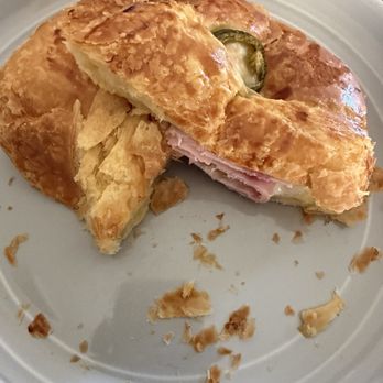 Angels Donuts - Bakersfield 2 - Ham and cheese croissant with jalapeño - Donuts Near Me - Bakersfield, California