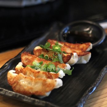 Kajiken - Gyoza ($7) - Pan-fried pork dumplings - Ramen Near Me - Baltimore, Maryland Kajiken - Gyoza ($7) - Pan-fried pork dumplings - Ramen Near Me - Baltimore, Maryland