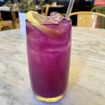 True Food Kitchen - Lavender Iced Tea - Vegetarian Near Me - Naples, Florida True Food Kitchen - Lavender Iced Tea - Vegetarian Near Me - Naples, Florida