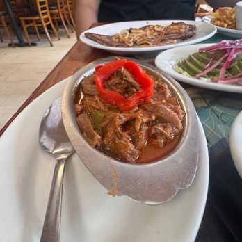 Puerto Sagua Restaurant - This ropa vieja got more juice than my chisme group chat - Cuban Near Me - Miami Beach, Florida