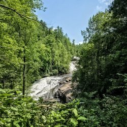 Triple Falls Trailhead - Dupont State Forest - On Triple Falls Trail in DuPont State Recreational Forest