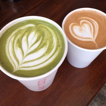 Farm : Table - The Special menus: Matcha Chai latte and Loui's Chococcino. They made my Sunday awesome! - Coffee & Tea Near Me - San Francisco, California