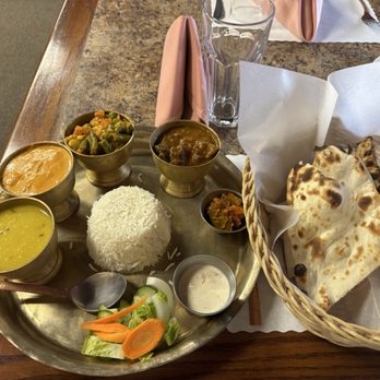 Nepali Chulo - My non-veg thali was delish! - Indian Near Me - West Valley City, Utah Nepali Chulo - My non-veg thali was delish! - Indian Near Me - West Valley City, Utah