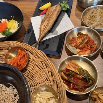 Master Oh's - Barley rice set with mackerel - Seafood Near Me - Santa Clara, California