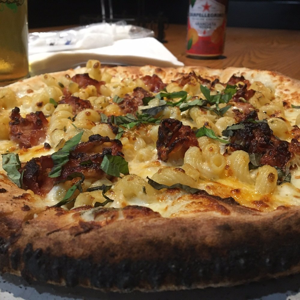 V Pizza - You can't go wrong with the Mac Attack. - Pizza Near Me - Cary, North Carolina V Pizza - You can't go wrong with the Mac Attack. - Pizza Near Me - Cary, North Carolina