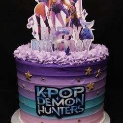 Bake My Day - Kpop Demon Hunter Cake