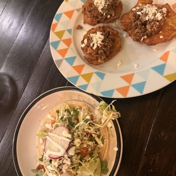 Cholita Linda - Baja Fish Taco and TOSTONES CON PICADILLO - Latin American Near Me - Alameda, California Cholita Linda - Baja Fish Taco and TOSTONES CON PICADILLO - Latin American Near Me - Alameda, California