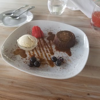 Full Bloom Vegan - Lava cake with gelato - Vegan Near Me - Miami Beach, Florida Full Bloom Vegan - Lava cake with gelato - Vegan Near Me - Miami Beach, Florida