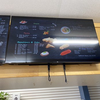 Aqua Fide - two menus on a wall - Water Stores Near Me - Parlier, California Aqua Fide - two menus on a wall - Water Stores Near Me - Parlier, California