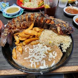 Mariscos catfish - so good!!! Mariscos catfish - so good!!!