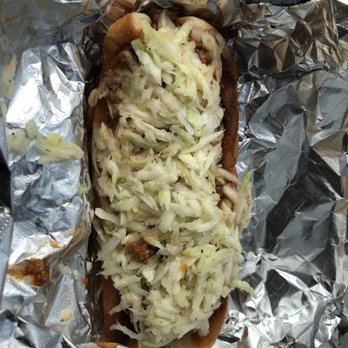 Boone Doggies - All The Way Dog - the slaw is awesome! - Food Stands Near Me